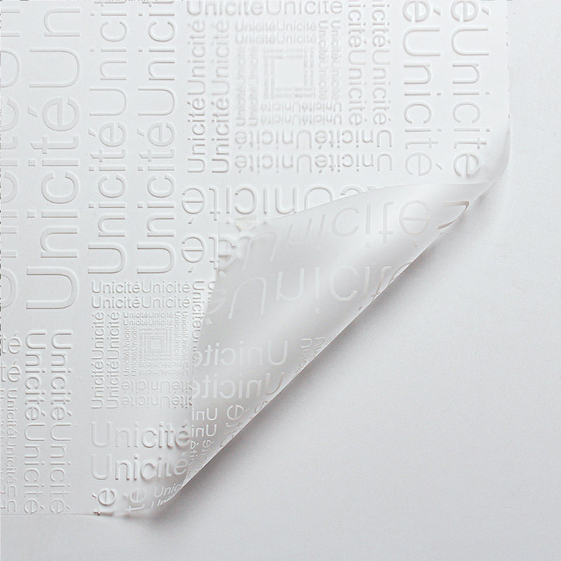 MYHC-12 একরঙা ইংলিশ ম্যাসেজ ফিল্ম BOPP স্বচ্ছ ফুল প্যাকেজিং ফিল্ম