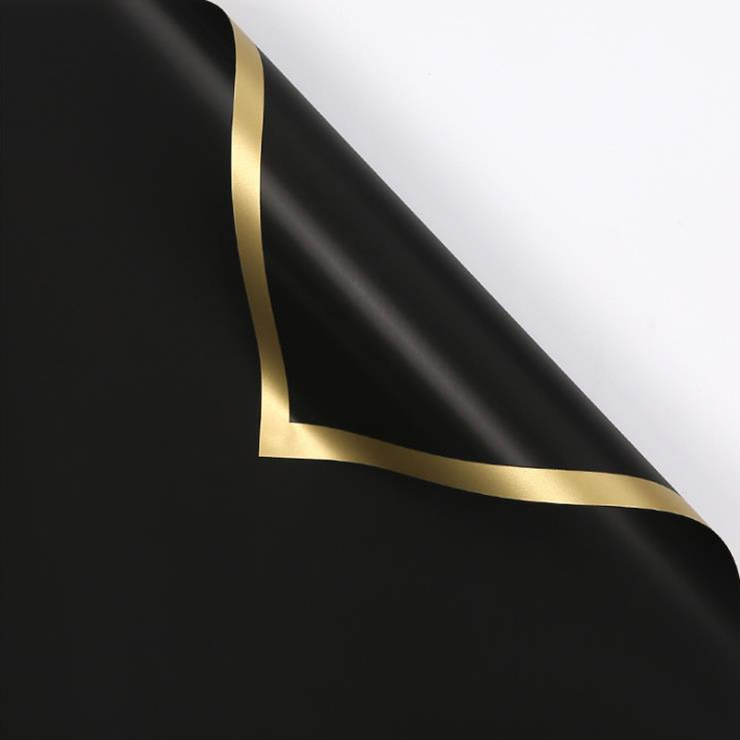 MYHC-27 গোল্ড এজ সলিড পার্লেসেন্ট ফিল্ম ফ্লাওয়ার র্যাপিং পেপার