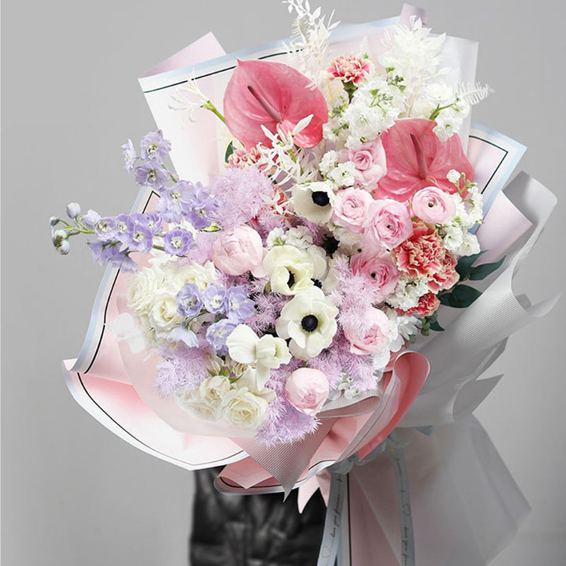 MYHC-39 মেমরি ছবির ফ্রেম 57×57cm (±2cm) জলরোধী ফুলের মোড়ানো কাগজ