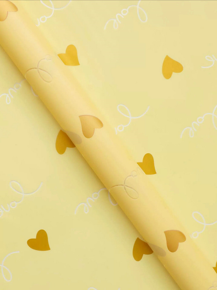 MYHC-75 6 রং 57×57cm (±2cm) ম্যাট ফ্লাওয়ার প্যাকেজিং ফিল্ম